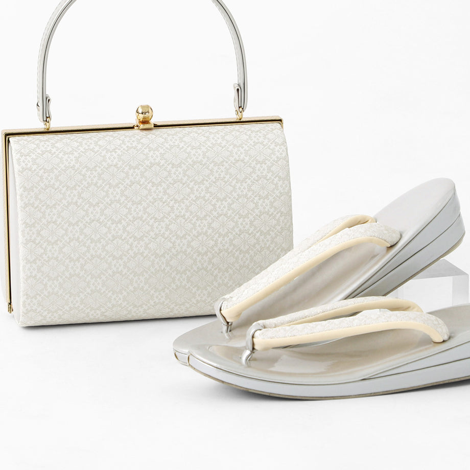 草履バッグセット 礼装用 レディース 着物 フォーマル 2点セット 帯地