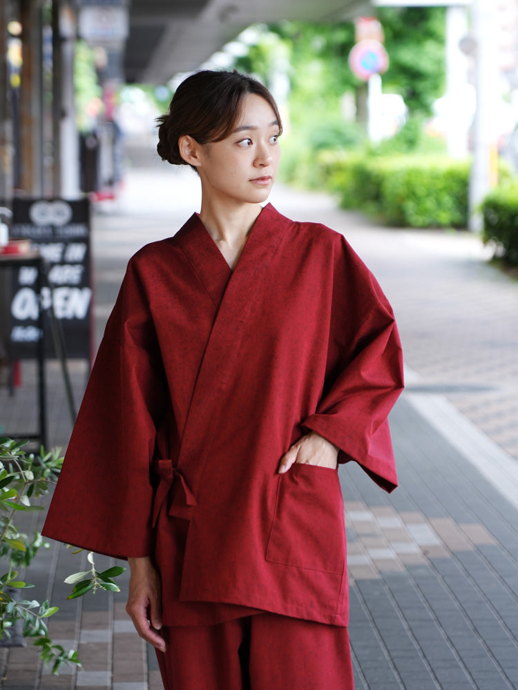 作務衣 レディース おしゃれ プレゼント おすすめ 母の日 久留米織作務  