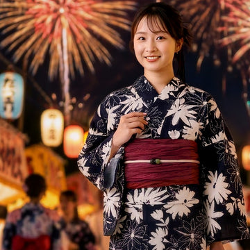 レディース浴衣セット　yu2298 SOUBIEN（創美苑） 浴衣 レディース セット レトロ 作り帯 3点セット