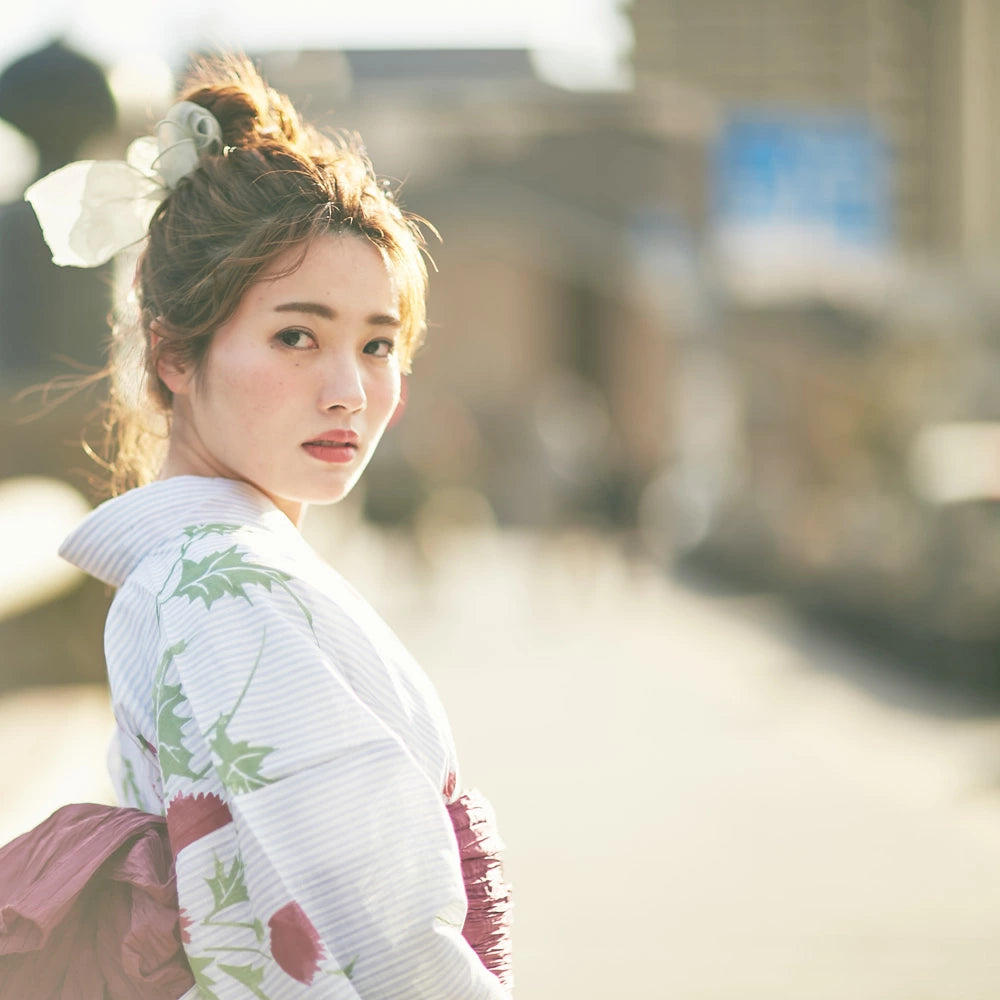 WASTセレクト浴衣 変わり織 3点セット 浴衣 帯 下駄 大人 セット WASTセレクト浴衣 変わり織 3点セット 浴衣 帯 下駄 大人 セット