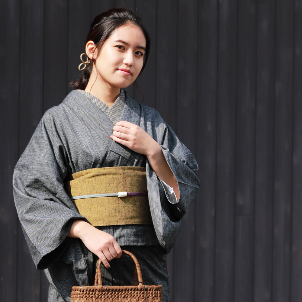 BOTAN レディース 久留米織 木綿 着物