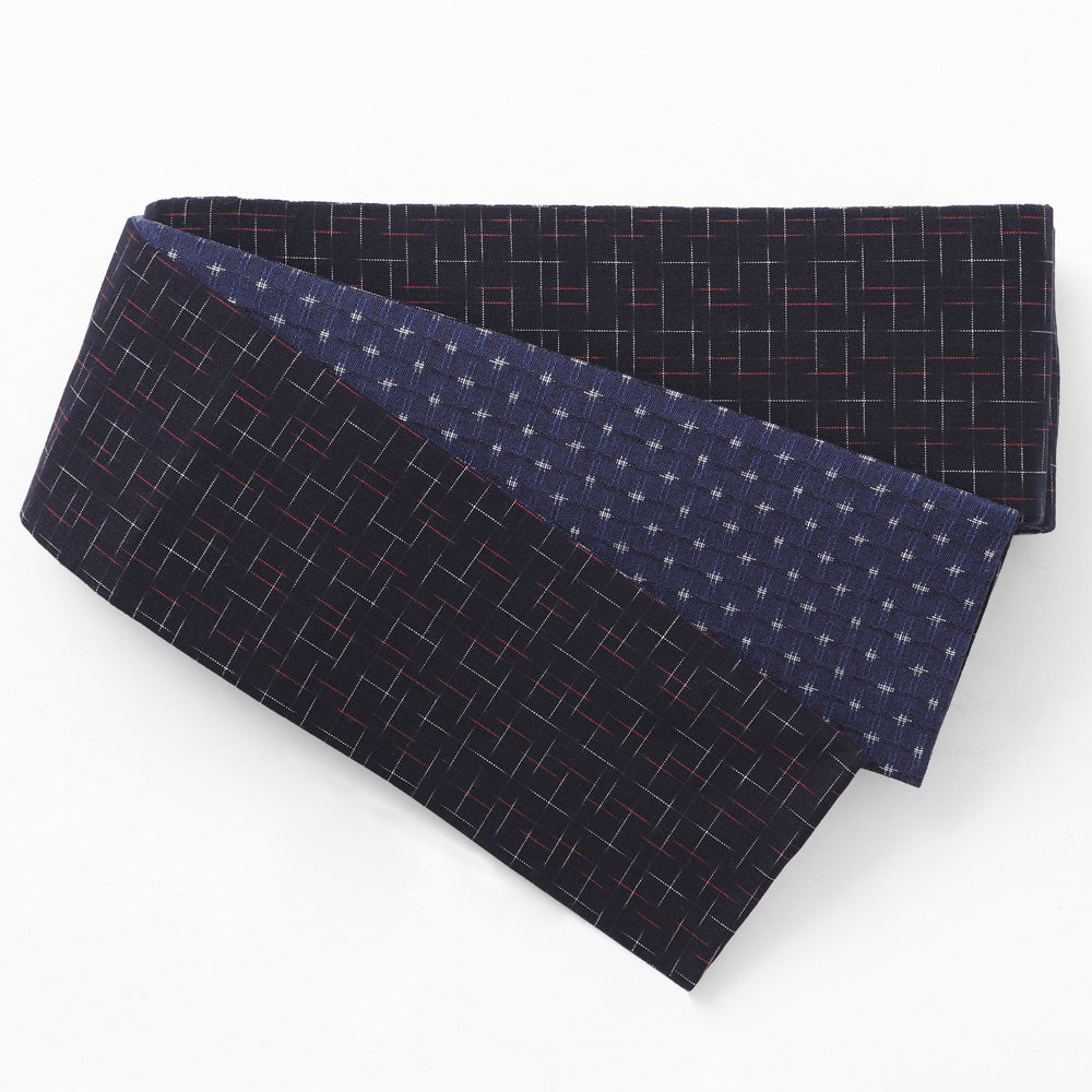 ROCCA メンズ 久留米織 角帯 日本製