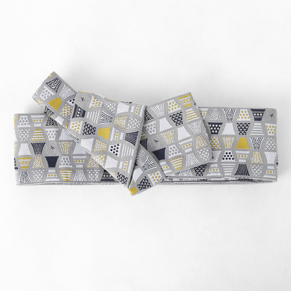 WAKKA ROCCA ワッカ 六花 メンズ 角帯 ワンタッチ 作り帯 帯 日本製