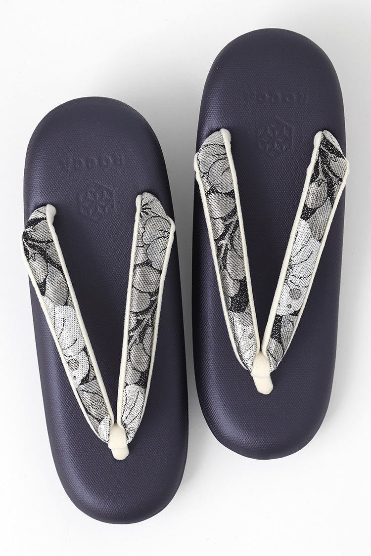 アシックス草履　西陣織　限定品 西陣織 草履 高級 日本製 着物 帯地の草履 正絹 レディース 二枚芯