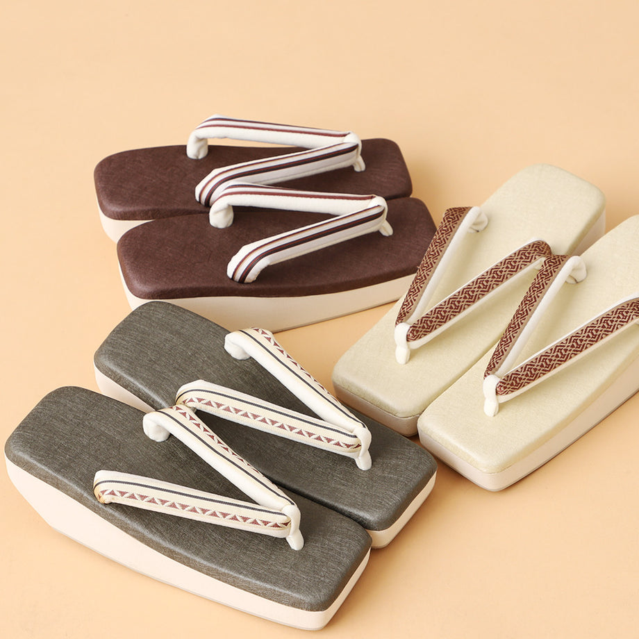 博多織 草履 高級 日本製 着物 帯地の草履 正絹 レディース 二枚芯 