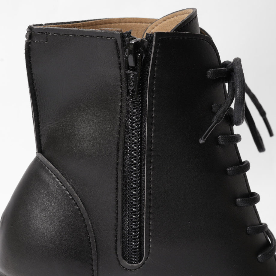 リゲッタ ブーツ 日本製 レースアップ サイドジップ 袴ブーツ ヒール