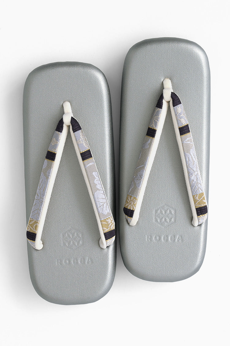 雪駄 日本製 博多織 鼻緒 男性用 クッション 本格 履物 帯地 メンズ