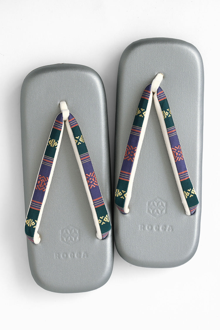 雪駄 大きいサイズ 日本製 博多織 鼻緒 男性用 クッション 本格 履物