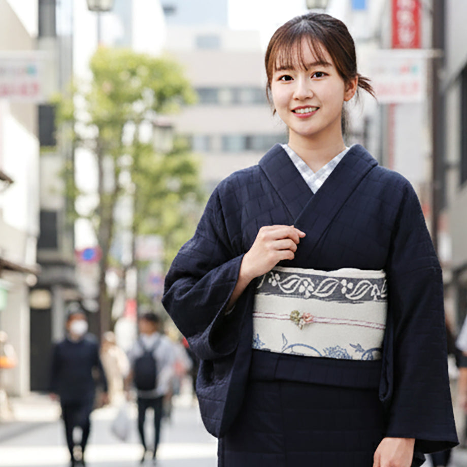 着物 冬用 着物 洗える着物 キルティング レディース おしゃれ 可愛い