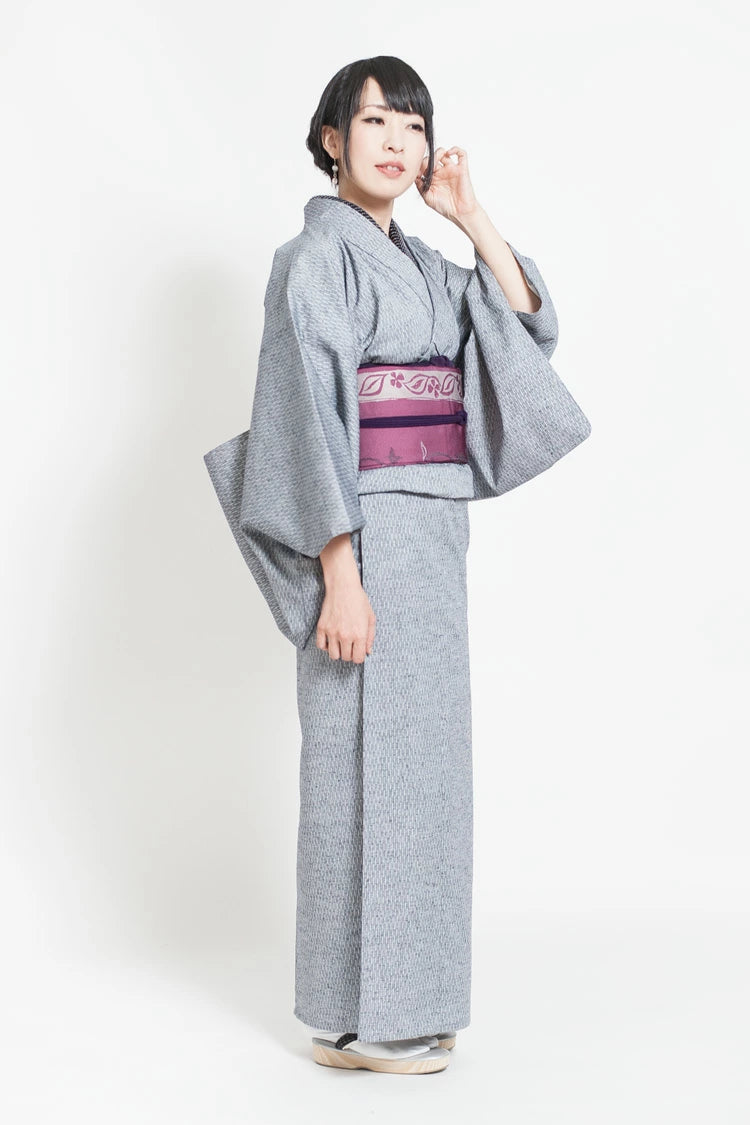 木綿 着物 久留米織 木綿着物 単衣 洗える着物 お仕立て上がり 木綿 着物 久留米織 木綿着物 単衣 洗える着物 お仕立て上がり