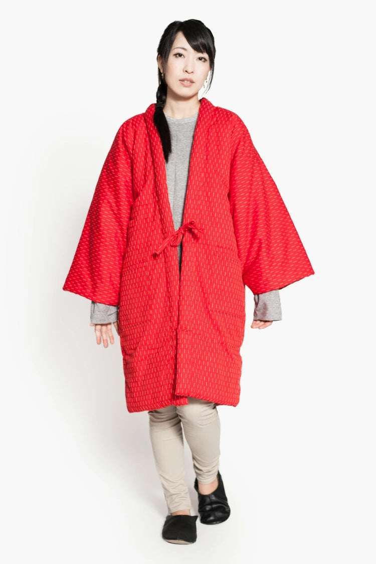 ROCCA レディース 久留米 ロング半纏 日本製