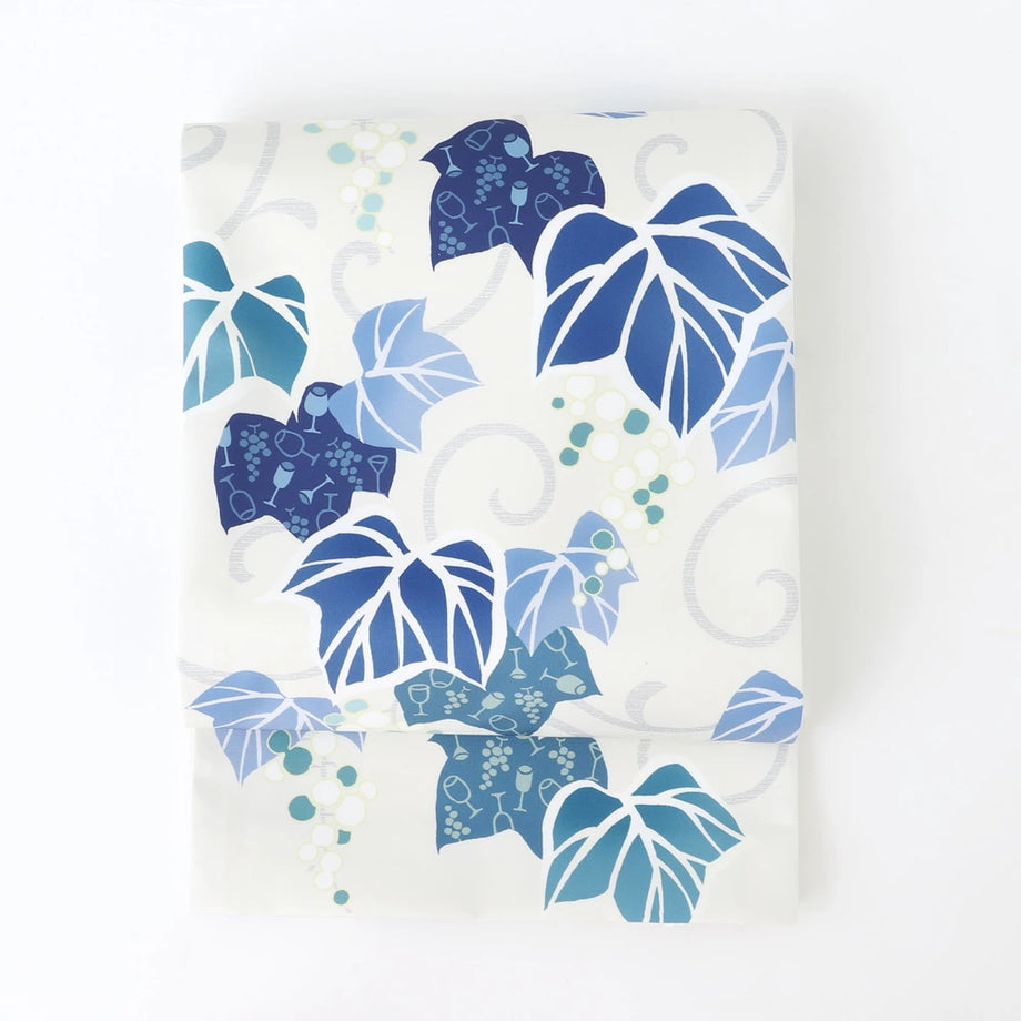 京袋帯 単品 WA・KKA 六花 ROCCA 日本製 ポリエステル 【 帯 おび obi